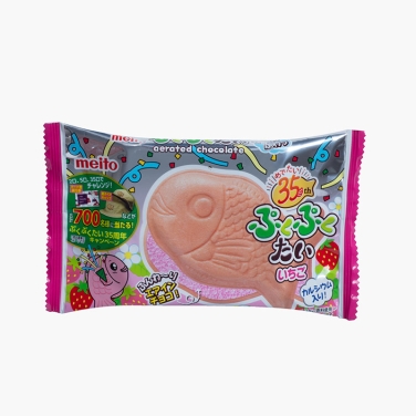 BÁNH XỐP CÁ MEITO NHÂN KEM DÂU