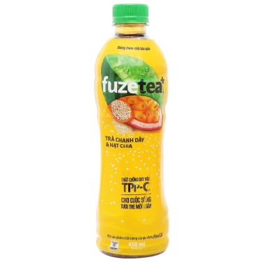 FUZE TEA TRÀ CHANH DÂY VÀ HẠT CHIA