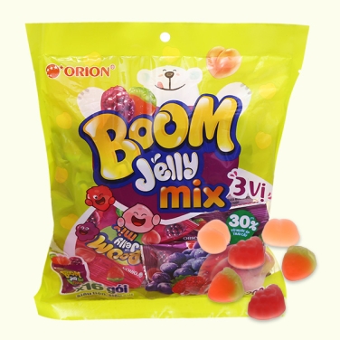 KẸO DẺO BOOM JELLY MIX VỊ HỖN HỢP
