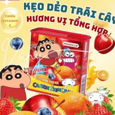 KẸO DẺO HƯƠNG TRÁI CÂY TỔNG HỢP SHIN 80G