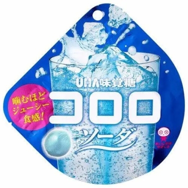 KẸO DẺO UHA CORORO VỊ RAMUNE SODA