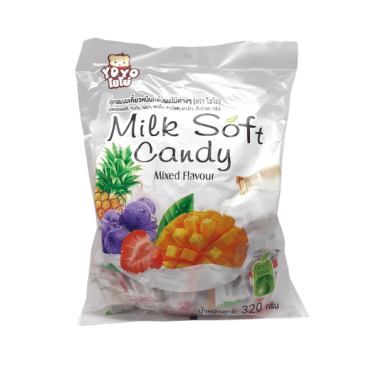 KẸO TRÁI CÂY MIX MILK SOFT CANDY