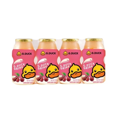 SỮA UỐNG LỢI KHUẨN G.DUCK KIDS VỊ CHERRY 100ML