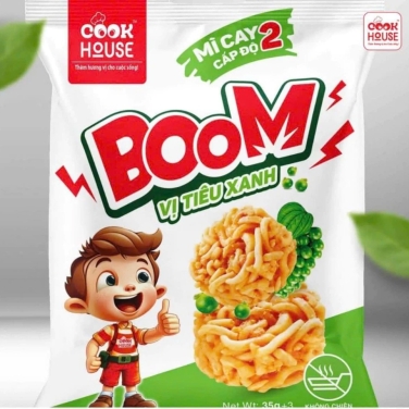 MỲ BOOM *VỊ TIÊU XANH*