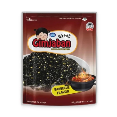 Rong biển rắc cơm Gimjiaban BBQ 40G