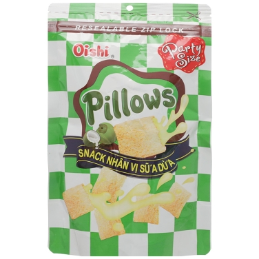 SNACK PILLOWS NHÂN SỮA DỪA 80G